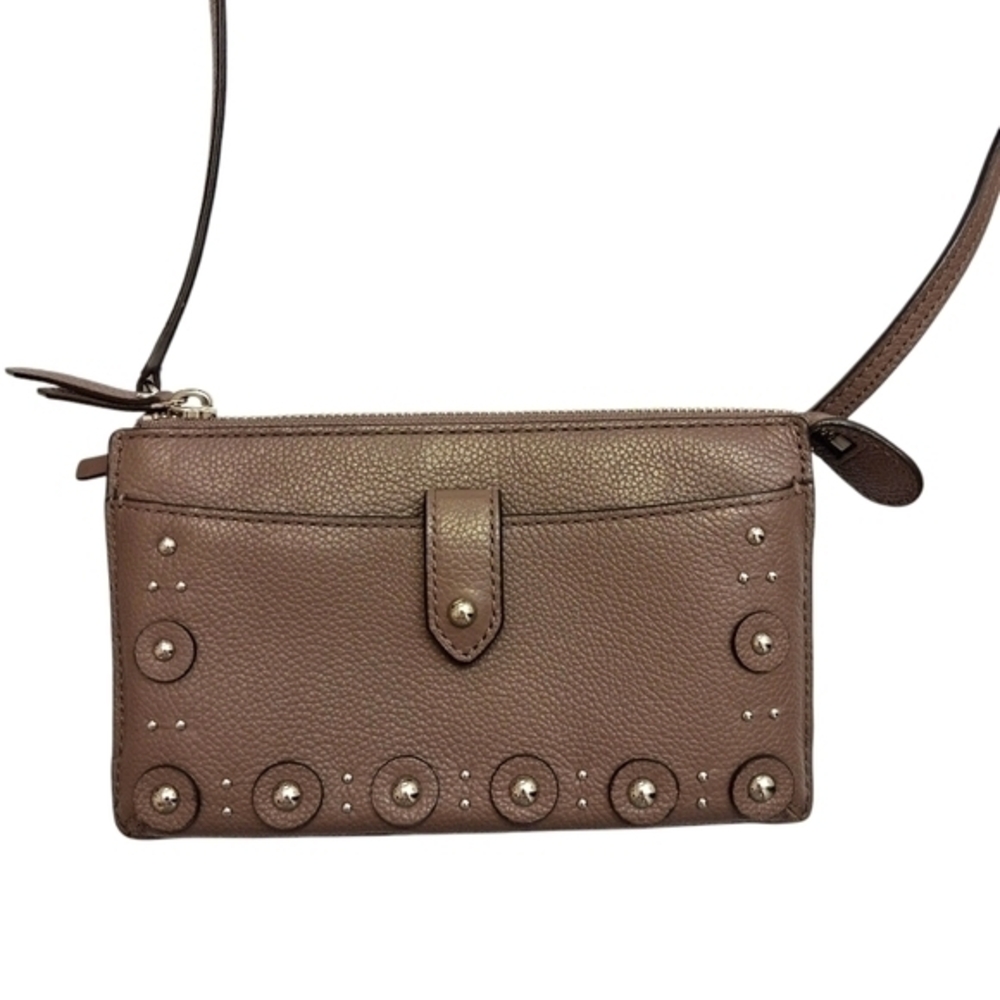 Kate spade taupe gray brown embellished Crossbody Bag